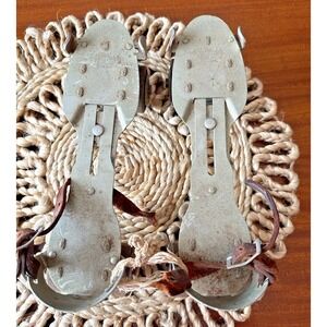 Vintage 1950s adustable Hustler Speed King roller‎ skates from Sterling IL.